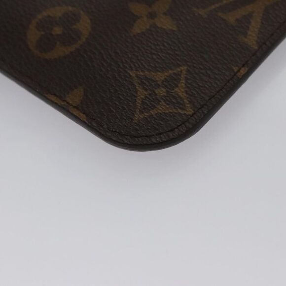 Louis Vuitton Pochette Neverfull Brown Canvas Clutch Bag (Pre-Owned) - Picture 10 of 16